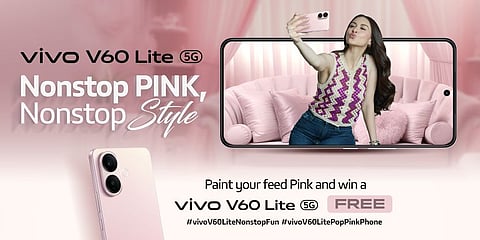 vivo launches ‘Nonstop Pink Challenge’ with V60 Lite up for grabs