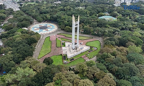 (14 November 2025) A view of 25 hectares of Quezon City Circle surrounded by trees. The Quezon City Green Award once again honored QCitizens’ most exceptional and inclusive climate action and disaster risk reduction initiatives. This year’s awards, comprised of barangays, Sangguniang Kabataan, youth organizations, businesses, hospitals, schools, and civil society organizations and non-governmental organizations, showcased the multi-sectoral, whole-of-city approach that plays a critical role in mitigating and adapting to the inevitable effects of climate change.