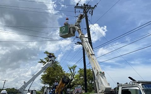 Nearly all private distribution utilities in Luzon and Visayas were also restored, with Visayan Electric Co. Inc. energized at 96.5 percent and Negros Electric and Power Co. at 90.28 percent.