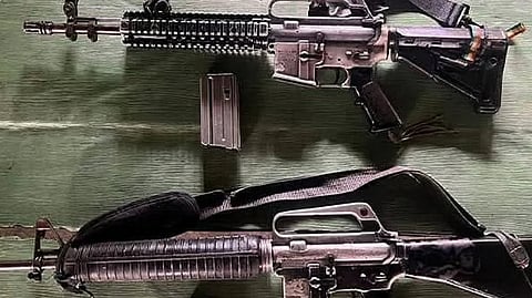 Two rebels surrender, arms seized in Bulacan