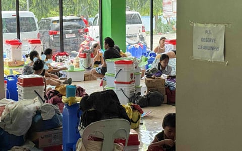 DSWD chief revisits typhoon-hit areas as government assistance continues