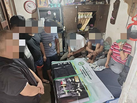 A drug den was dismantled while three suspects were arrested following a buy-bust operation at 12:10pm in Barangay San Joaquin in the city of Mabalacat, Pampanga, on November 16, 2025.