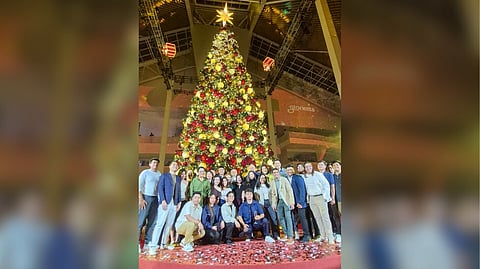 66 feet of pure 'holiday feeling.'