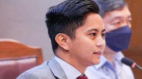 (FILE) HOUSE Majority Leader Sandro Marcos.