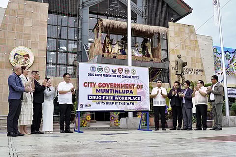 Muntinlupa gets 2025 drug-free certification