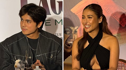 Miguel Tanfelix and Sanya Lopez.