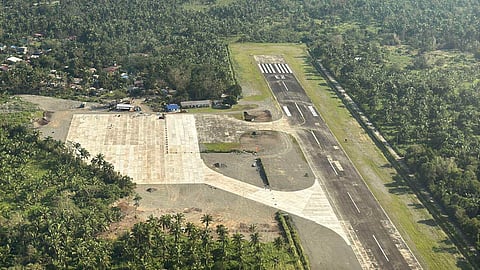 The Baler Airport in the town of Baler, Aurora.