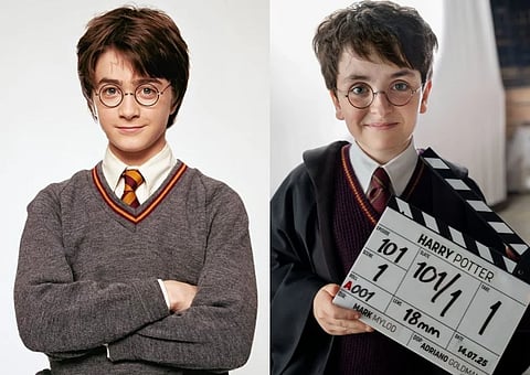 Daniel Radcliffe and Dominic McLaughlin.