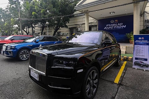 NO TAKERS. The Discaya-owned Rolls-Roye Cullinan had no bidder. Meanwhile, two Mercedez-Benz G Class were sold to the same company.