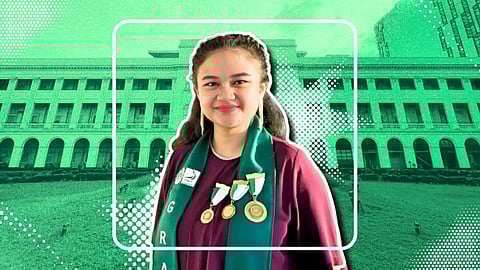 Amelia Clarissa de Luna Monasterial, Summa Cum Laude, DLSU 203rd Commencement Exercises.