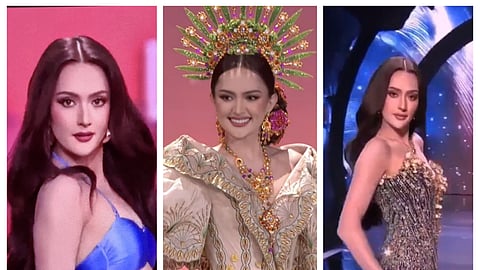 Our Queen Ahtisa Manalo in National Costume, Swimsuit and Evening Gown