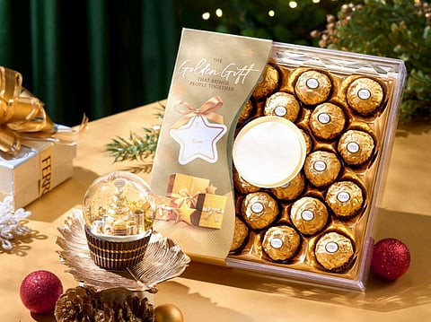 Chocolate gift box.