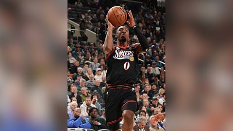 TYRESE Maxey fires 54 points to power the Philadelphia 76ers to a 123-114 overtime win over the Milwaukee Bucks in the NBA regular season.