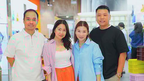 Eric and Cheryl Lee (Anthem Group founders) and Rebecca Ting and Daniel Chew (Beyond The Vines founders).