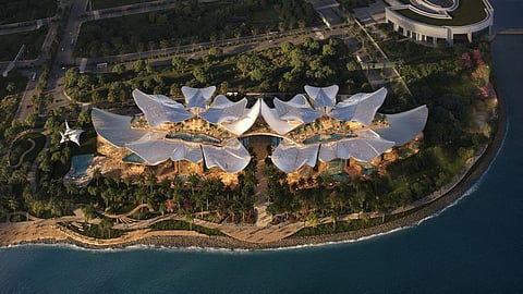 The Singapore is building an entire city-size spa.