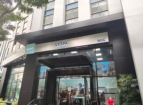 FRESH storefront of Vespa BGC welcomes riders and customers at its new location in Crescent Park West.