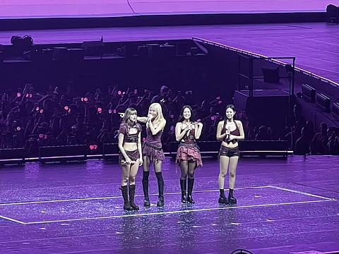 BLACKPINK members Lisa, Rose, Jisoo and Jennie.