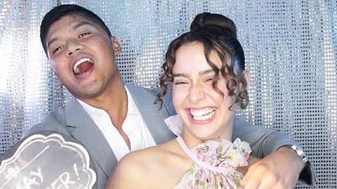 Yassi Pressman and Luigi Villafuerte