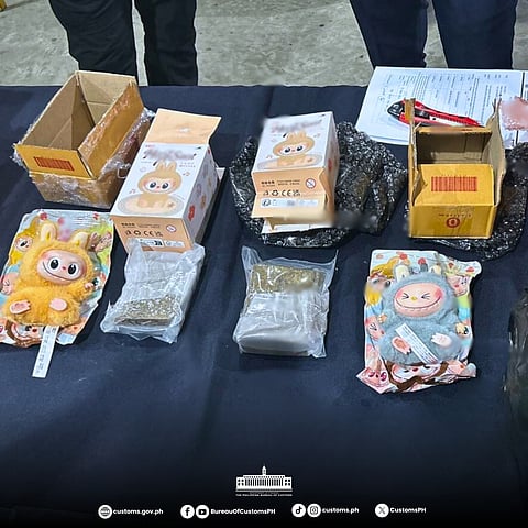 Around P807,000-worth of high-grade “kush” marijuana were discovered inside popular Labubu stuffed toy keychains during an investigation made by the Bureau of Customs (BOC) Port of Clark.