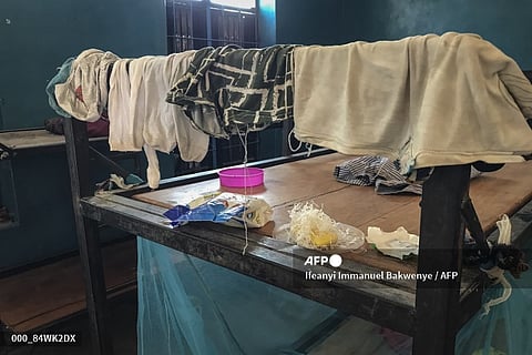 NIGERIA-UNREST-KIDNAPPING-SCHOOL
Belongings are seen inside a student dormitory at St. Mary’s Catholic School in Papiri, Agwarra local government, Niger state, on November 23, 2025. Fifty of the more than 300 children snatched by gunmen from a Catholic school in Nigeria have escaped their captors, a Christian group said in a statement on November 23.
"We have received some good news as fifty pupils escaped and have reunited with their parents," said the Christian Association of Nigeria in a statement, adding they escaped between November 21 and 22.
Gunmen raided early November 21 St Mary's co-education school in Niger state in western Nigeria, taking 303 children and 12 teachers in one of the largest mass kidnappings in Nigeria.