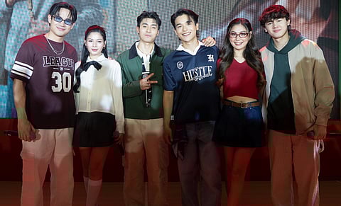 Ralph de Leon, Az Martinez, Brent Manalo, Vince Maristela, Charlie Fleming and Josh Ford.