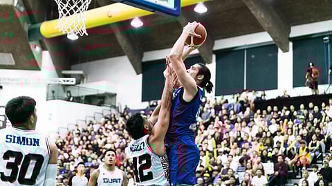 Quentin Millora-Brown makes a rousing debut in Gilas Pilipinas’ 87-46 rout of Guam in the first window of the 2027 FIBA World Cup Asian Qualifers.