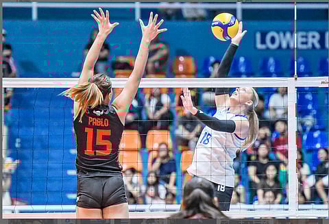 Import Anna DeBeer of ZUS Coffee and top local Myla Pablo of Petro Gazz are set to anchor their respective squads as they clash in the winner-take-all PVL Reinforced Conference title match on Sunday at the Smart Araneta Coliseum.
