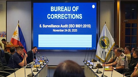 BuCor maintains ISO certification