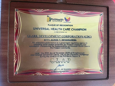CDC wins PhilHealth Universal Health Care Champion award
