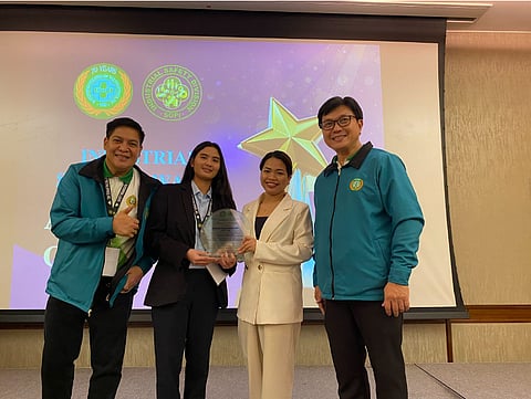 Holcim Philippines Inc. accepted Safe Man-Hours Awards from the Safety Organization of the Philippines, Inc. under the heavy industry category)