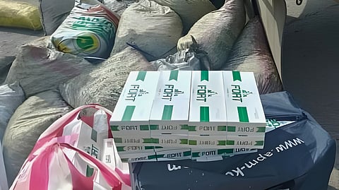 P21-M cigarette smuggle foiled