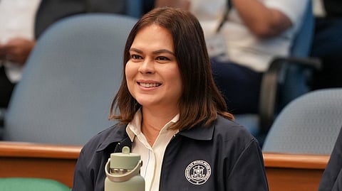 VICE President Inday Sara Duterte jokes about growing old with her father, former president Rodrigo Duterte.