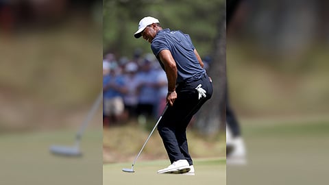 Tiger Woods has yet to fully recover from the back injury that sidelined him since the 2024 British Open.