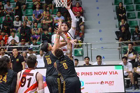 June Mar Fajardo and the San Miguel Beermen battle TNT in a rematch of last season’s finals with a playoffs seat in the PBA Season 50 Philippine Cup at stake.
