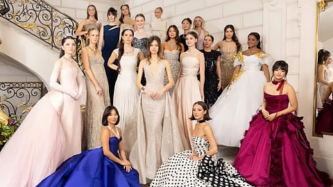 ATTENDEES of the 2025 Le Bal at the Shangri-La Paris hotel in France.