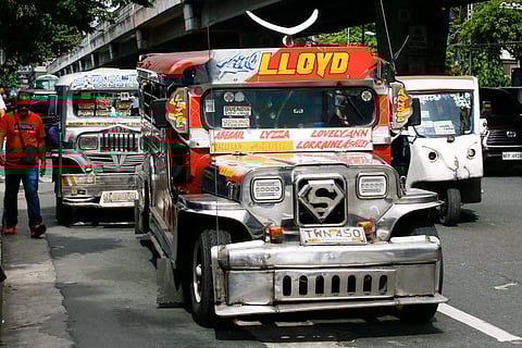Traditional jeepneys continue to ply their routes along Taft Avenue in Manila ahead of the looming transport strike being proposed by the group Manibela to protest excessive fines and the alleged extortion of some enforcers to drivers.