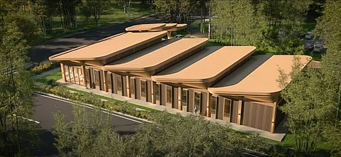 PROJECT BEAM (Bamboo for Ecological Architecture and Materials), the Philippines’ first commercial-scale bamboo structure.