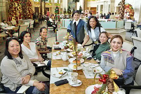 CECILE Lorenzana, Iris Gonzales, Leah Caringal, Skeeter Turgut, Valerie Fischer, Jan Buenaflor and Teng San Luis.