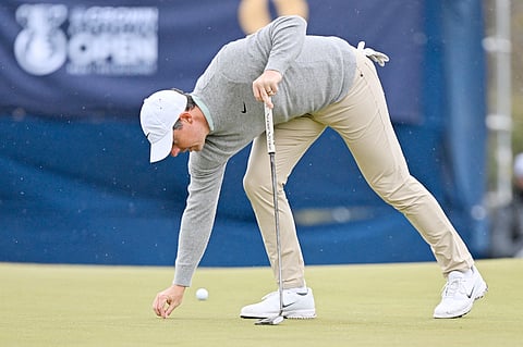 RORY McIlroy suffers a string of misfortune that derailed his bid in the Australian Open.