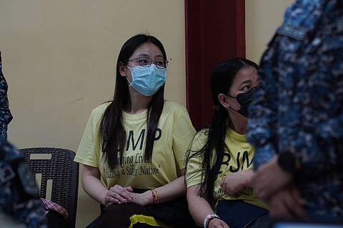 Former Bamban Mayor Alice Guo and two others were transferred at CIW in Mandaluyong City.