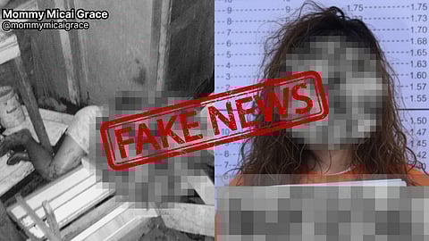 A viral Facebook post claimed that a woman from Cabanatuan City killed her husband after he failed to give her the promised money for a hair rebond and was immediately arrested. Police say no such case exists.