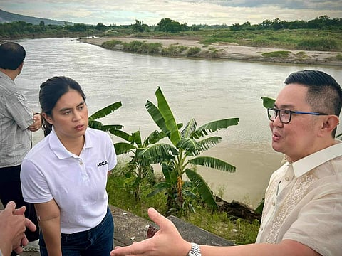Arayat Mayor Jeffrey Luriz and Pampanga Third District Representative Mica Gonzales made an appeal to Public Works Secretary Vince Dizon to take swift action on the damaged setback levee of the protective dike at Bgy. Cupang in the town of Arayat, Pampanga as this critical flood deterrent infrastructure could pose danger and massive damage to thousands of families in several municipalities.