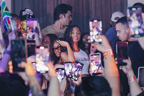 Hitmaker Tyla warmly welcomed by Filipino fans at the afterparty event presented by BingoPlus.