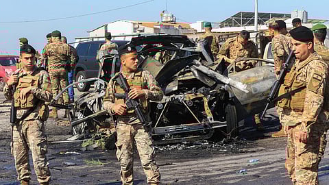 Israel army strikes Lebanon Hezbollah sites