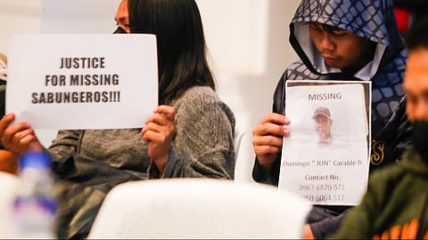 Families of missing sabungeros vows for full justice as they hailed DOJ filing of cases against Atong Ang and several others.