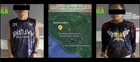Key insurgent figures apprehended on December 8. A subsequent search on December 9 uncovered a firearms cache in General Nakar, Quezon.