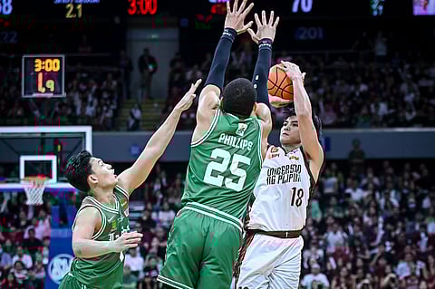 HAROLD Alarcon and the UP Fighting Maroons have no other choice but to get back at La Salle when they play Game 2 of Season 88 UAAP men’s basketball best-of-three finals.