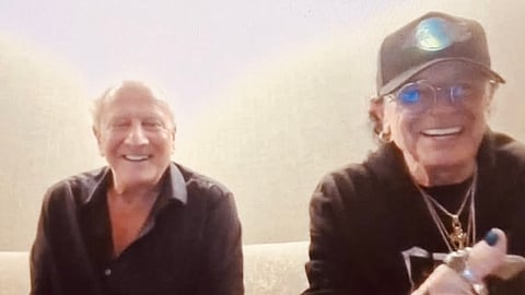 The iconic Air Supply during our online interview for the 50th anniversary tour