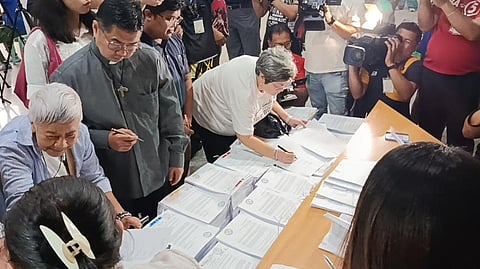 DOCUMENTS from civil society leaders were submitted to the Ombudsman on Friday covering alleged misuse of confidential funds by Vice President Sara Duterte and officials from OVP and DepEd.