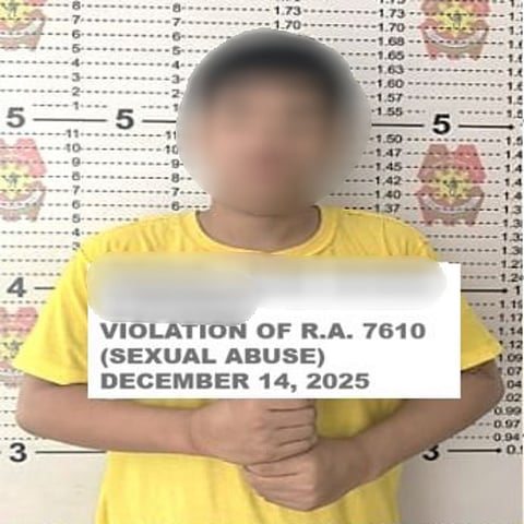 AN 18-year-old was arrested for the sexual abuse of a 12-year-old minor.